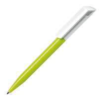 Ручка шариковая ZINK, зеленое яблоко, пластик