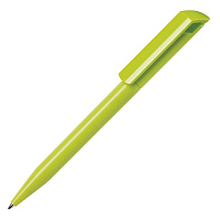 Ручка шариковая ZINK, зеленое яблоко, пластик