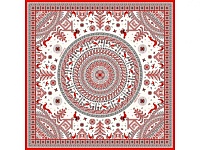 Платок Мезенская роспись