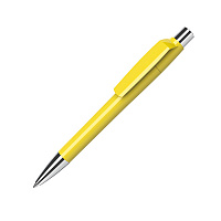 Ручка шариковая MOOD, желтый, пластик, металл