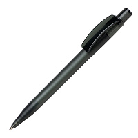 Ручка шариковая PIXEL FROST, темно-серый, пластик