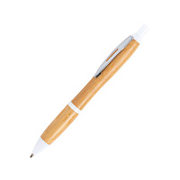 DAFEN, ручка шариковая, белый, бамбук, пластик, металл