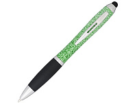 Ручка-стилус пластиковая шариковая Nash крапчатая