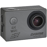 Экшн-камера Digma DiCam 300, серая