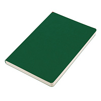 Ежедневник недатированный Tony, А5, темно-зеленый, кремовый блок, без обреза