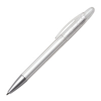 Ручка шариковая ICON FROST, прозрачный белый, пластик