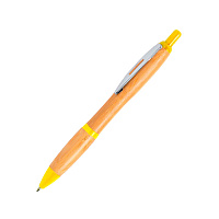 DAFEN, ручка шариковая, желтый, бамбук, пластик, металл