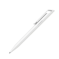 Ручка шариковая ZINK AB, белый, антибактериальный пластик