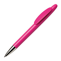 Ручка шариковая ICON CHROME, розовый, пластик