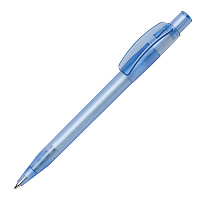 Ручка шариковая PIXEL FROST, светло-голубой, пластик