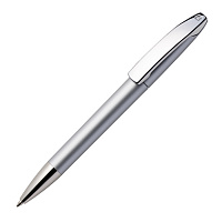 Ручка шариковая VIEW SAT, серебристый, пластик, металл