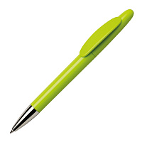 Ручка шариковая ICON CHROME, зеленое яблоко, пластик