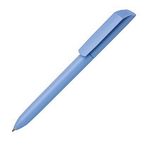 Ручка шариковая FLOW PURE, голубой, пластик