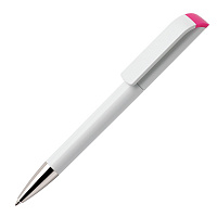 Ручка шариковая TAG, розовый, пластик