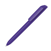 Ручка шариковая FLOW PURE, покрытие soft touch, фиолетовый, пластик
