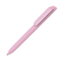 Ручка шариковая FLOW PURE, покрытие soft touch, светло-розовый, пластик