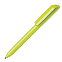 Ручка шариковая FLOW PURE, глянцевый корпус, зеленое яблоко, пластик