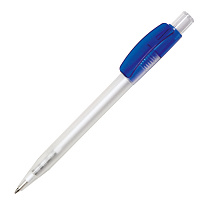Ручка шариковая PIXEL FROST, синий, пластик