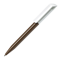 Ручка шариковая ZINK, коричневый, пластик