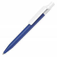Ручка шариковая DOT ANTIBACTERIAL, антибактериальное покрытие, синий, пластик