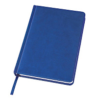 Ежедневник датированный Bliss, А5,  синий, белый блок, без обреза