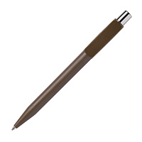 Ручка шариковая PIXEL CHROME, коричневый, пластик