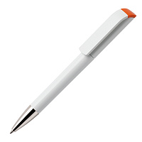 Ручка шариковая TAG, оранжевый, пластик