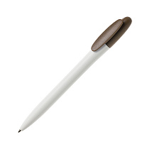 Ручка шариковая BAY, коричневый, пластик