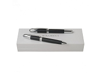 Подарочный набор Embrun: ручка роллер, ручка шариковая с логотипом