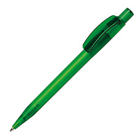 Ручка шариковая PIXEL FROST, зеленый, пластик