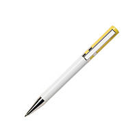Ручка шариковая ETHIC, желтый, пластик, металл