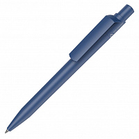Ручка шариковая DOT RECYCLED, синий, переработанный пластик