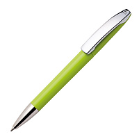 Ручка шариковая VIEW, зеленое яблоко, пластик, металл