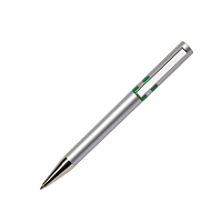 Ручка шариковая ETHIC, зеленый, пластик, металл