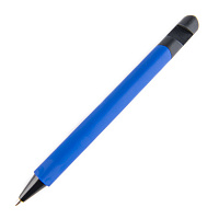 N5 soft,  ручка шариковая, синий/черный, пластик,soft-touch, подставка для смартфона