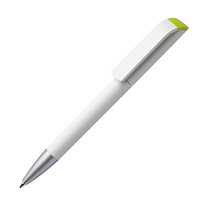 Ручка шариковая TAG, зеленое яблоко, пластик