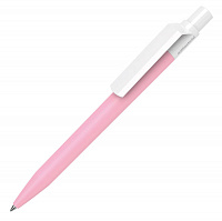 Ручка шариковая DOT ANTIBACTERIAL, антибактериальное покрытие, свето-розовый, пластик