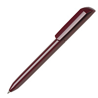 Ручка шариковая FLOW PURE, глянцевый корпус, бордовый, пластик